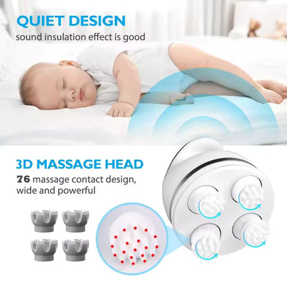 جهاز تدليك الرأس مريح ومتعدد الأوضاع